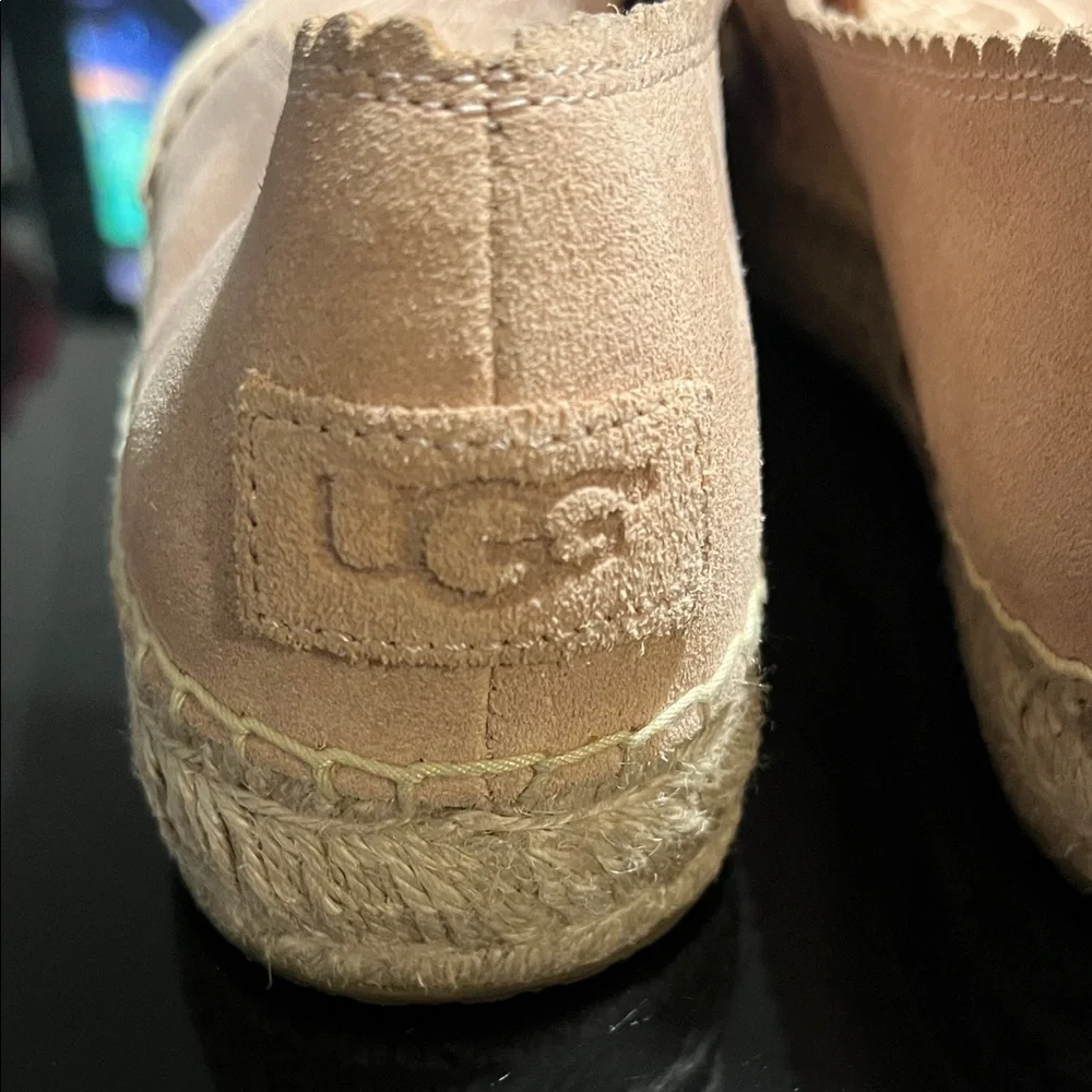 Women's Espadrille Slip-On Flats - Blush Pink - size 8